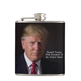 President Donald Trump, 45th President Hip Flask