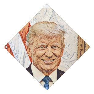 President Donald Trump Art Tassel Topper
