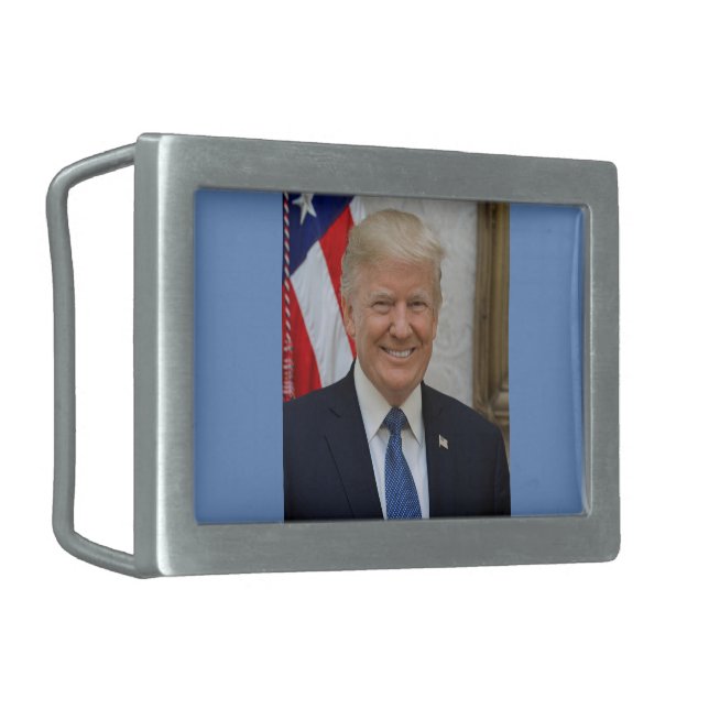 President Donald Trump Belt Buckle (Front Left)