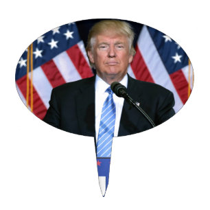 President Donald Trump Cake Topper