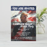 President Donald Trump Campaign Watch Party Custom Invitation