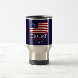 PRESIDENT DONALD TRUMP COFFEE TRAVEL MUG