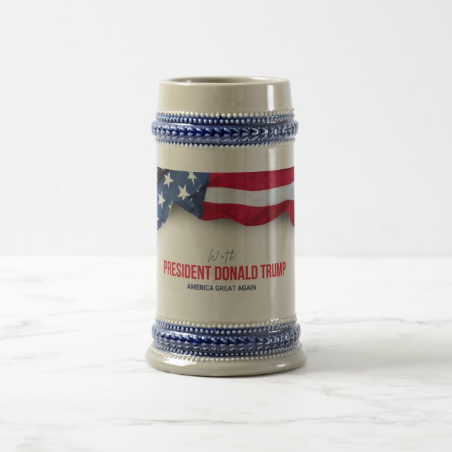 President Donald Trump Commemorative Stein (Center)