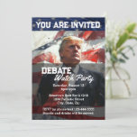 President Donald Trump Debate Watch Party Custom Invitation