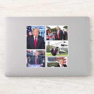 President Donald Trump Decals Pro-Trump Photo Gift