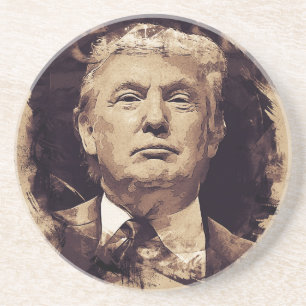 President Donald Trump Drink Coaster