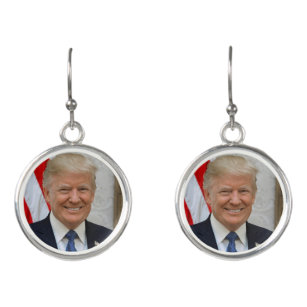 President Donald Trump Earrings