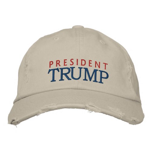 President Donald Trump Embroidered Baseball Cap