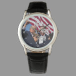 President Donald Trump Fight Fight Fight USA Flag Watch