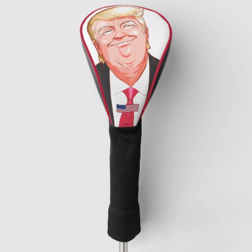 President Donald Trump _ Golf Head Cover