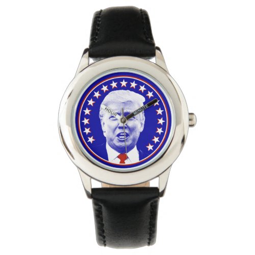 President Donald Trump in Blue Watch