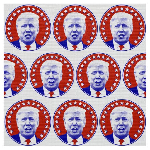 President Donald Trump in Red Fabric