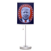 President Donald Trump in Red Table Lamp (Right)