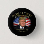 President Donald Trump Inauguration Commemorative Pinback Button