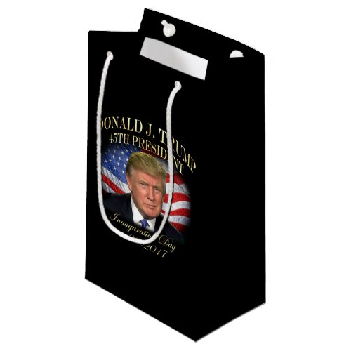 President Donald Trump Inauguration Commemorative Small Gift Bag