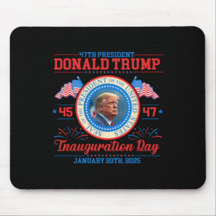 President Donald Trump Inauguration Day 2025 Memor Mouse Pad