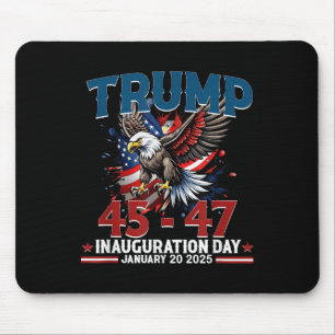 President Donald Trump Inauguration Day 2025 Mouse Pad