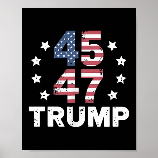 President Donald Trump Inauguration Day 2025 Us Poster (Front)