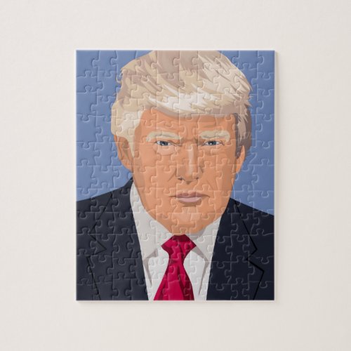 President Donald Trump Jigsaw Puzzle