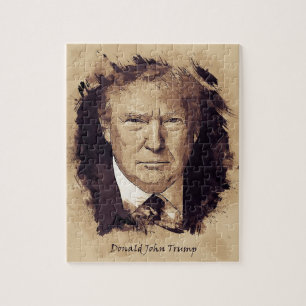 President Donald Trump Jigsaw Puzzle