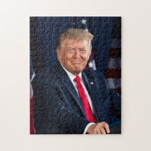 President Donald Trump July 4, 2020 & Sig Jigsaw Puzzle