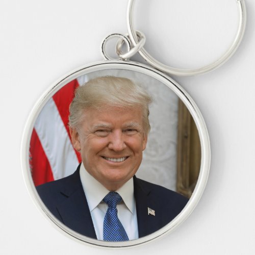 President Donald Trump Keychain