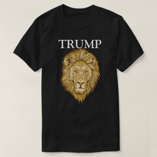 President Donald Trump Lion Symbol Support POTUS T_Shirt