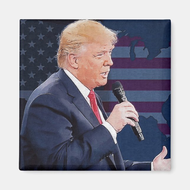 President Donald Trump Magnet (Front)