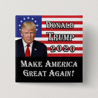President Donald Trump- Make America Great Again! Button