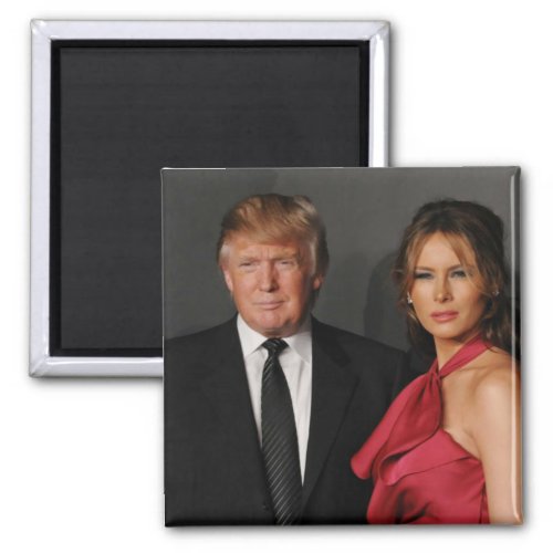 PRESIDENT DONALD TRUMP  MELANIA_ MAGNET