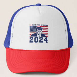 President Donald Trump Mugshot Hat 2024 - MAGA