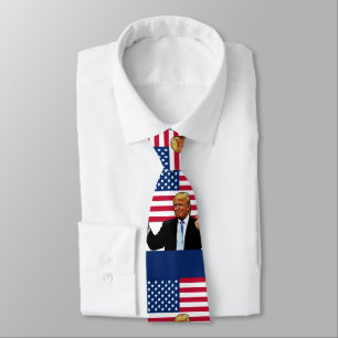 President Donald Trump Neck Tie