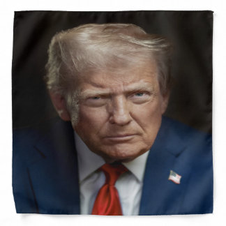 President Donald Trump Official Portrait Bandana