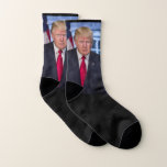 President Donald Trump Photo Socks