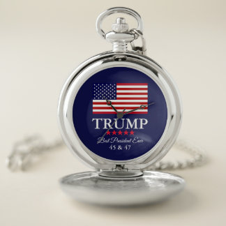 PRESIDENT DONALD TRUMP POCKET WATCH