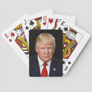 President Donald Trump Poker Cards
