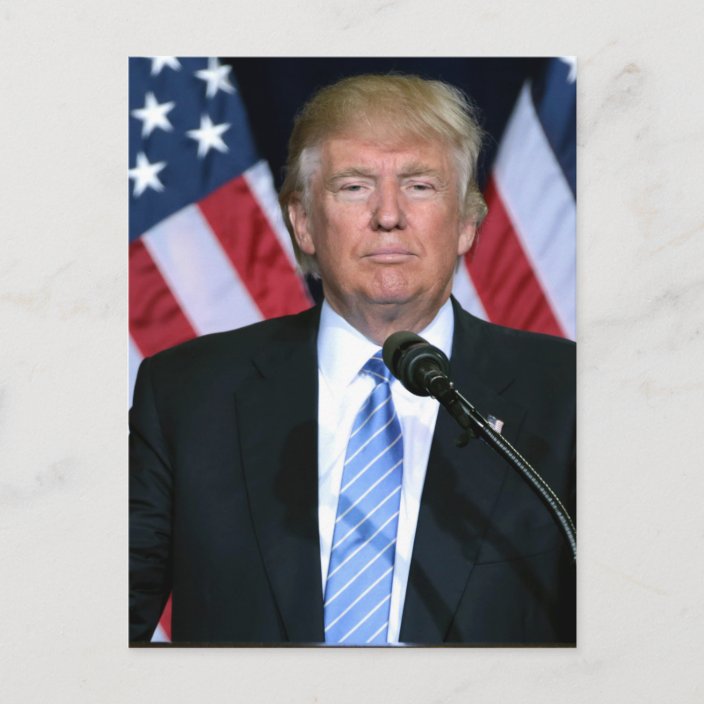 President Donald Trump Postcard | Zazzle.com