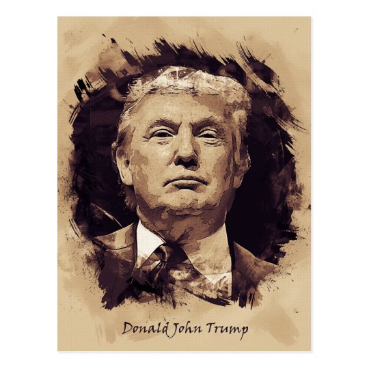 President Donald Trump Postcard | Zazzle.com