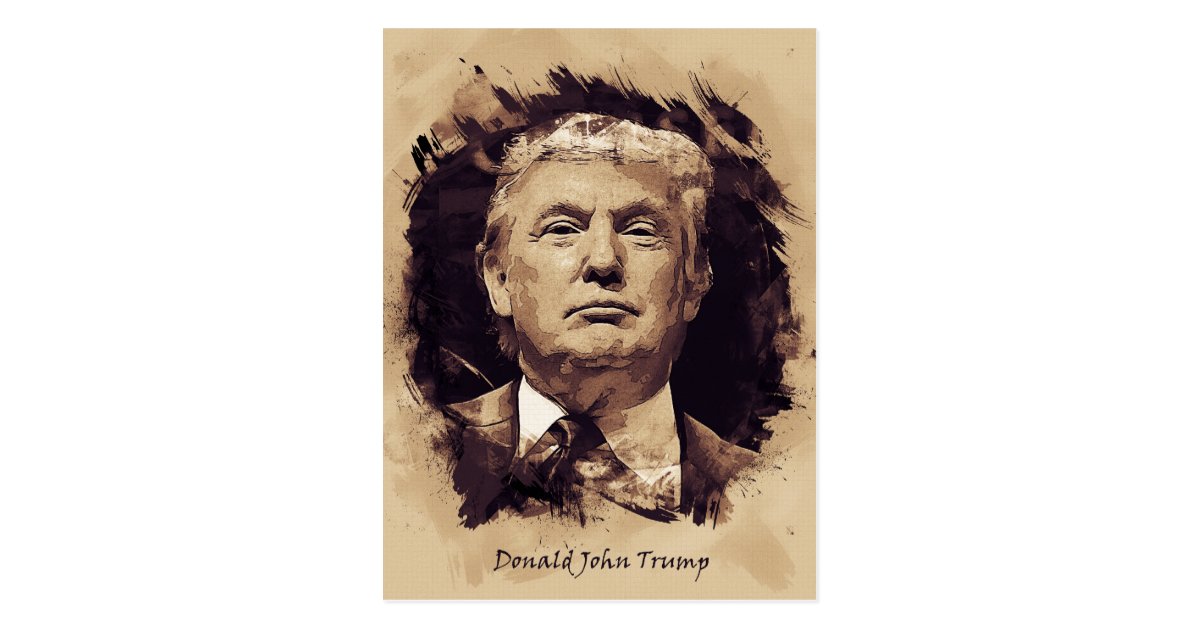 President Donald Trump Postcard | Zazzle.com