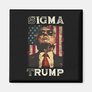 President Donald Trump - Sigma Trump  Magnet