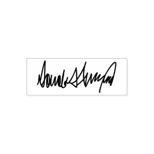 President Donald Trump Signature Self-inking Stamp