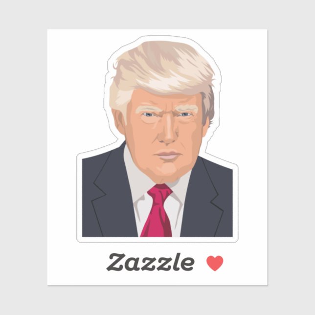 President Donald Trump Sticker (Sheet)