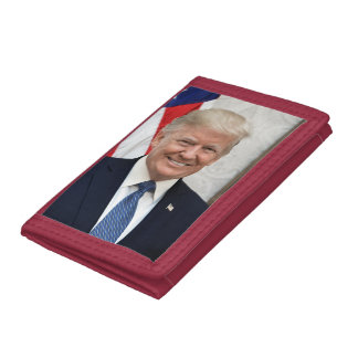 President Donald Trump Trifold Wallet
