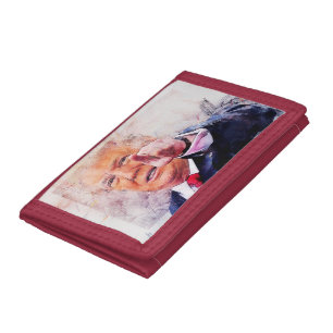 President Donald Trump Trifold Wallet