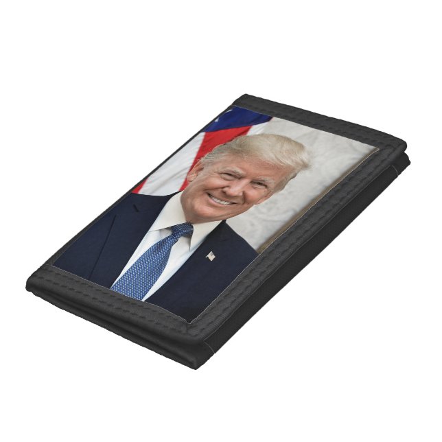 President Donald Trump Trifold Wallet (Bottom)