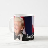 President Donald Trump With His Signature Coffee Mug (Front Left)
