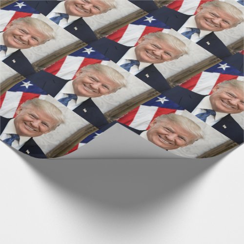 President Donald Trump Wrapping Paper
