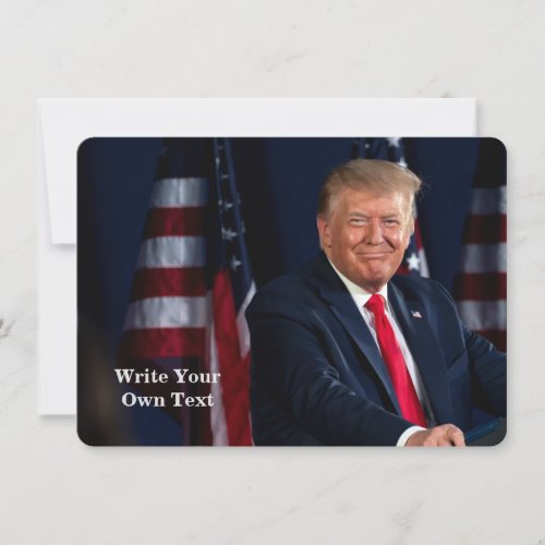 President Donald Trump _ Write Your Own Text