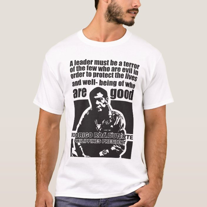 President Duterte T-Shirt | Zazzle.com