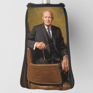 President Dwight D. Eisenhower Republic Portrait Golf Head Cover